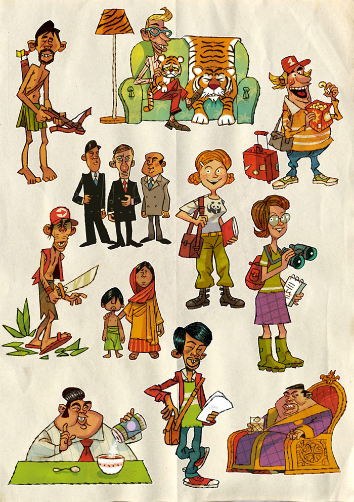 Cast of characters